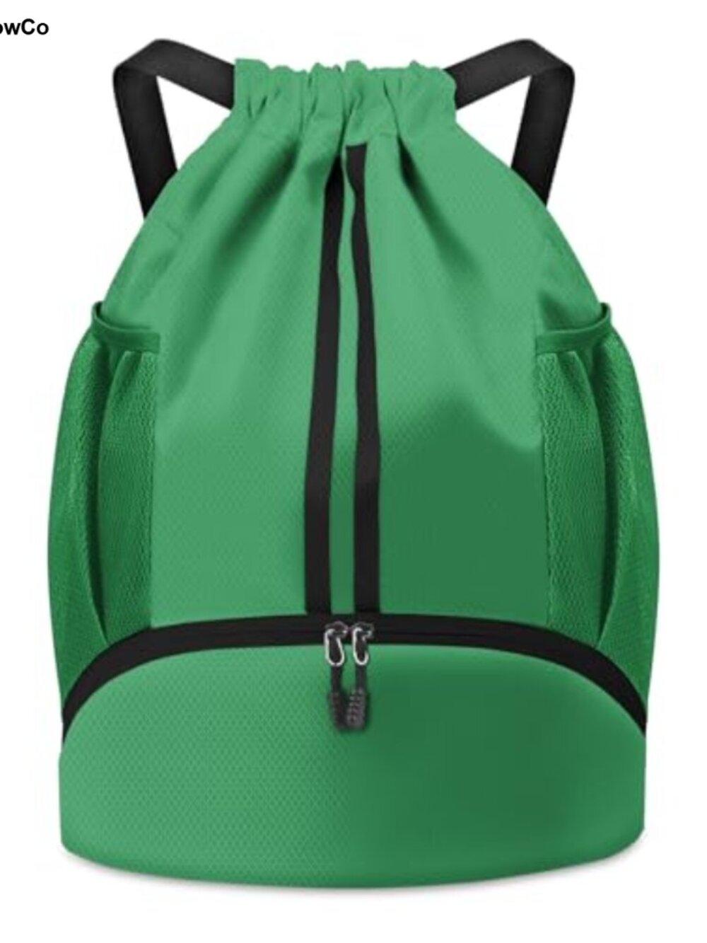 BROTOU Waterproof Drawstring Soccer Backpack with Ball & Shoe Compartment